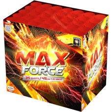 MAX FORCE 35 - kompaktní ohňostroj 35 ran / 45 mm