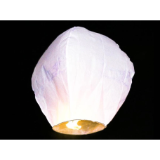 Lampion štěstí přání - velké srdce 10ks !